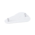 Square Plug - 4055394326 Hinge Cover White Top Left [Electrolux Aeg]